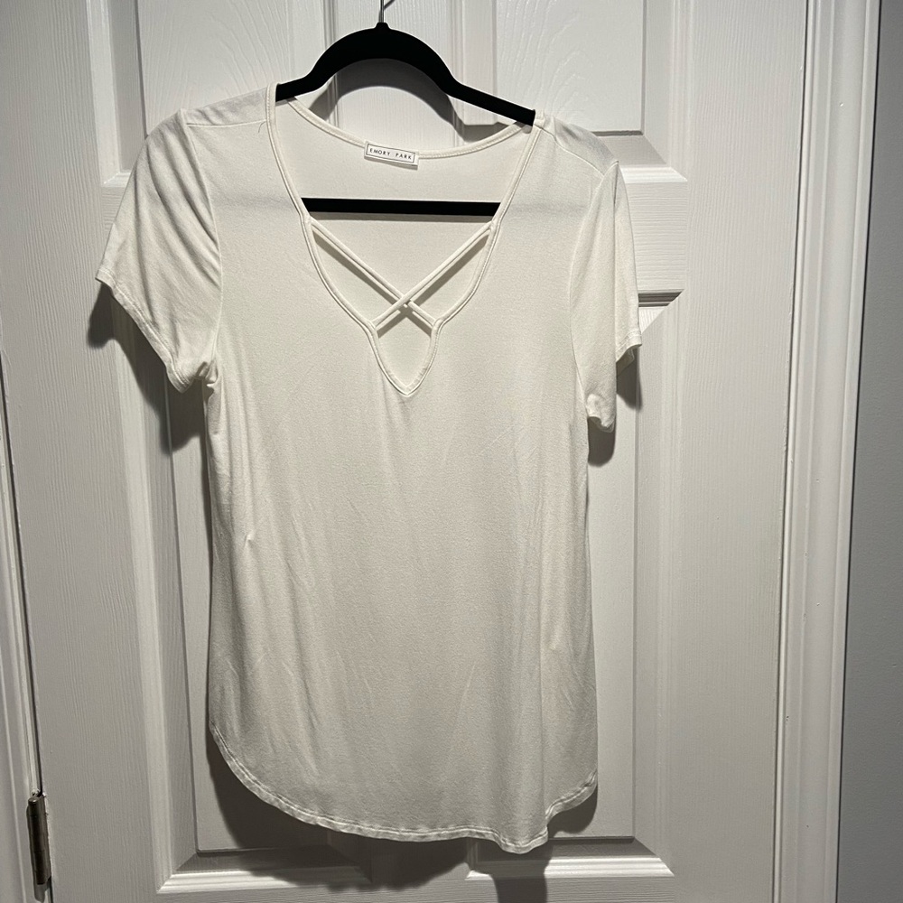 Emory Park White Tee